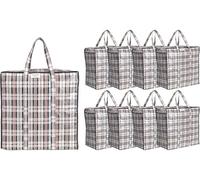 Josephine Osthoff Lot de 9 sacs de rangement pour couette, housse de couette - En plastique avec fermeture éclair - Pour vêtements