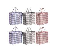 Josephine Osthoff : sacs de rangement unies ultra-résistants, sacs à linge – imperméables, durables, avec fermeture à glissière, 75 L, 20 kg, couleurs assorties