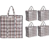 Josephine Osthoff : sacs de rangement unies ultra-résistants, sacs à linge – imperméables, durables, avec fermeture à glissière, 75 L, 20 kg, couleurs assorties