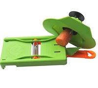 josko produits Rabot, éplucheur à julienne et légumes avec protection pour les doigts Orange/Vert