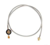 Jotekonoby Adaptateur Tuyau pour gaz 100cm Léger 90g Randonnée Adaptateur | Longueur étendue 100cm, flexibilité accrue, pour gaz, cuisine confortable, évite surchauffe