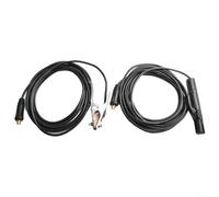 Jotekonoby Câble de soudeur à pince de terre 300 A pour machine à onduleur de soudage MMA, support de câble de soudage professionnel (7 m)