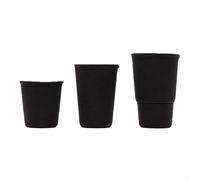 Jotekonoby Manchon isotherme en néoprène réutilisable pour café, thé et boissons, support de protection thermique avec prise en main confortable pour le camping, la randonnée, le bureau (taille S