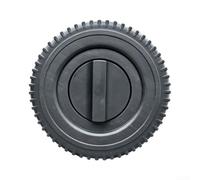 Jotekonoby Pièces de mobilité pour grill 7 pouces, Jotekonoby Grill | Roues de rechange avec trou de 16 mm, roulettes de cuisine d'extérieur robustes, roues de chariot de barbecue à installation