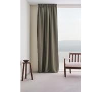 JOTEX Shadow Rideau occultant avec Ruban Multifonction, 140 x 220 cm - Vert Olive
