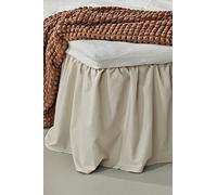 Jotex Zack Drap Tour de lit 45 cm qualité Biologique Beige 120 x 200 cm