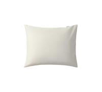 Jotex Zack Taie d'oreiller en Satin de Coton Biologique certifié GOTS Beige 80 x 80 cm