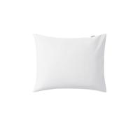 Jotex Zack Taie d'oreiller en Satin de Coton Biologique certifié GOTS, Blanc, 80 x 80 cm