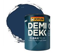 Jotun - Peinture Bois, Lasure Opaque pour Extérieur et Intérieur Satinée - DEMI DEKK CLEAN TECH - RAL 5003 - Bleu Saphir - 0,75L