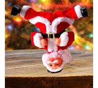 Jouet de noël pour enfants, boule amusante, danse inversée, musique rotative, fournitures de fête du nouvel an, cadeaux décoratifs pour enfants