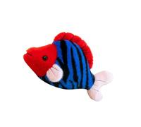 Jouet Peluche Poisson Coussin Décoratif Dessin Animé Mignon Et Apaisant | Animal Tropical En Peluche Rembourré 20 Cm Pour Filles Garçons Chambre Canapé Lit Étagère Noël Anniversaire