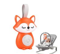 Jouet pour tout-petit endormi apaisant, musicaux apaisants | Machine de son sur le berceau animal apaisant,Jouet animal de coucher de suce au coucher avec volume réglable pour les filles, les g