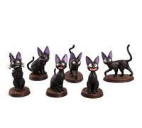 Jouets Anime Chat Noir, 6.5cm, Studio Ghibli Hayao Miyazaki Kiki, Service De Livraison, Ornements, Poupées Animales, Micro Décor Paysage