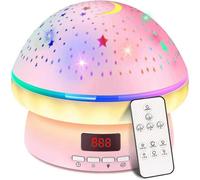 Jouets Pour Filles De 2 À 8 Ans, Veilleuse Avec Minuterie Et Projecteur D'étoiles Pour Enfants De 3 À 8 Ans, Décoration De Chambre D'enfant, Cadeau D'anniversaire De Noël Pour Enfants De 4 À 12 Ans