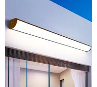 JOUFNING Appliques Murales Extérieures, Projecteurs LED Paysagers, Lampes Étanches IP65 pour Porche Et Porte D'entrée, Éclairage Extérieur Ultra-Lumineux pour Véranda, Terrasses(White,48W(AC220V))