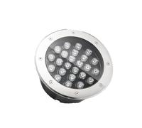 JOUFNING Éclairage Paysager Au Sol, Lampe De Fontaine LED Submersible - Éclairage De Piscine en Acier Inoxydable Étanche IP68, Éclairage De Bassin sous-Marin AC 12 V(Yellow,3 W)
