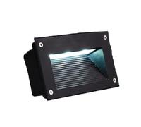 JOUFNING Lumière Jardin Enterré - Spot Encastrable LED Exterieur,Étanche IP65 Éclairage D'extérieur pour Puits Enterrés, pour Allée, Terrasse, Marches(White,6W(AC220V))