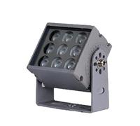 JOUFNING Lumière Jardin Enterré - Spot Encastrable LED Exterieur, Projecteur De Recherche, Projecteur À Faisceau Étroit Étanche IP65, pour L'éclairage des Champs Et Jardins(White,9W(AC220V))