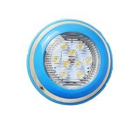 JOUFNING Lumière LED Submersible - Spot Encastrable Exterieur, Projecteur De Bassin Multicolore RGB, Étanche IP68, 12 V CA, pour Hôtels, Terrasses Et Villas(White,6W)