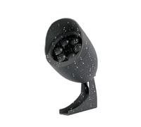 JOUFNING Projecteur LED À Faisceau Étroit, Éclairage Paysager LED Au Sol, Éclairage Extérieur Enterré, Projecteurs À Faisceau Longue Portée Étanches, Poteau D'éclairage(Warm White,6W(AC100-240V))
