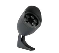JOUFNING Projecteur LED À Faisceau Étroit, Éclairage Paysager LED Au Sol, Éclairage Extérieur Enterré, Projecteurs À Faisceau Longue Portée Étanches, Poteau D'éclairage(Yellow,3W(AC100-240V))