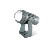 JOUFNING Projecteur LED Rotatif 10 W, Éclairage Paysager Au Sol, Éclairage Extérieur Enterré Étanche IP66, Projecteur Mural, pour Fêtes, Panneaux D'affichage Et Bâtiments | Red,12V