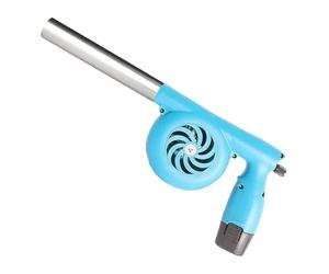 JOUFNING Soufflet De Cheminée Électrique, Ventilateur De Cuisson D'extérieur Portatif, Ventilateur De Démarrage Au Charbon De Bois, Souffleur d'air sans Fil pour Barbecue