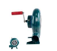 JOUFNING Souffleur De Barbecue À Manivelle - Souffleur De Feu À Manivelle, Four De Forgeron Portable pour Chauffer Le Charbon, Ventilateur Manuel Haute Pression pour La Maison(300W)