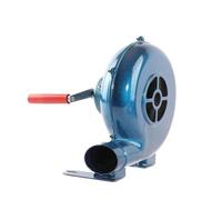 JOUFNING Souffleur De Barbecue, Souffleur De Forge De Forgeron À Manivelle, Ventilateur De Démarreur De Cheminée À Charbon De Bois, Accessoires De Pique-Nique De Camping(250W)