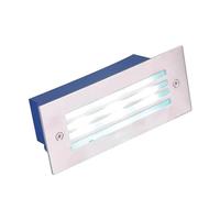 JOUFNING Spot Encastrable - Lumière Souterraine À LED Rectangulaire, Lampe De Paysage À LED Au Sol 5W, Projecteurs Encastrés Étanches IP65, Lumières d'angle D'escalier(White,5w(111-240v))