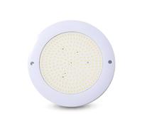 JOUFNING Spot LED Piscine Encastrable - Projecteur sous-Marin Fin pour Piscine, Éclairage RGB DC12 V À Intensité Variable Et Changement De Couleur, Ponton De Piscine De Yacht IP68(6W(Ø90*H18MM))