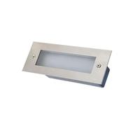 JOUFNING Spots d'angle D'escalier Extérieurs, Longue Bande Lumineuse Enterrée 3 W, Lampe De Paysage À LED Au Sol DC12/24 V, Spot Mural Encastré Étanche IP65 | Blue,3W-220V