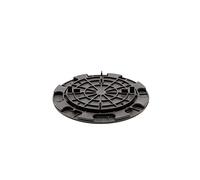 Jouplast Plot Terrasse Dalle Réglable 8/20 mm Noir Polypropylène (PP) 1 unité Carrée 18 mm 1 pièce