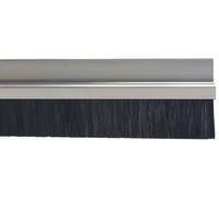 Jourjon Jean 526104 Plinthe brosse Profil H Alu Hauteur Totale 25 mm Hauteur Poil 25 mm Longueur 1 m Argent