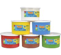 Jovi 561/6 Set de peintures à doigts 6 x 500 ml