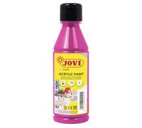 Jovi - Peinture Acrylique 250ml, Couleur Magenta, Haut Pouvoir Couvrant, S'applique Facilement sur n'importe Quelle Surface, sans Gluten