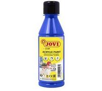 JOVI - Peinture - acrylique à base d'eau - liguide - bleu foncé - opaque - satin - 250 ml Bleu G