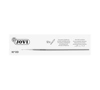 Jovi - Pinceaux d'art calibrés à Pointe Arrondie, Etui de 12 pièces, No. 00 | Poils naturels doux et manche en bois
