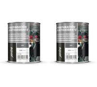 JOVIRA PINTURAS Apprêt Antirouille Métal Traitement de surface antirouille pour métal. Apprêt à usage général, protection totale. (Gris, 750 Millilitres) (Lot de 2)