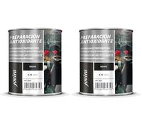 JOVIRA PINTURAS APPRÊT Antirouille Métal Traitement de surface antirouille pour métal. Apprêt à usage général, protection totale. (750 Millilitres, Noir) (Lot de 2)