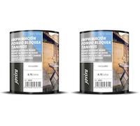 JOVIRA PINTURAS Apprêt Bloqueur de Tanins Primaire spécial incolore à base d'eau pour bloquer les taches produites par les tanins du bois. (750 millilitres, Incolore) (Lot de 2)