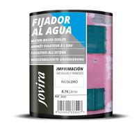 JOVIRA PINTURAS Apprêt Fixateur à l'eau, produit de scellement incolore pour les façades et les murs intérieurs. (750 Millilitres, Incolore)