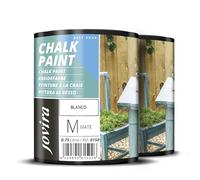 JOVIRA PINTURAS Chalk Paint, Peinture à la craie. Rénovez vos meubles de manière créative. (2x750 Millilitres, Blanc)