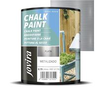 JOVIRA PINTURAS Chalk Paint, Peinture à la craie. Rénovez vos meubles de manière créative. (750 Millilitres, Argent)