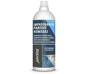 JOVIRA PINTURAS Imprégnant Murs Humides. Produit pour traitement des murs humides, anti-humidité pour mur intérieur multi-supports. (1 Litre)