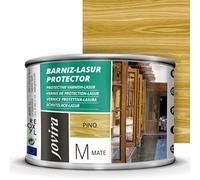 JOVIRA PINTURAS Lasur Vernis Protecteur Mat. Protège, décore et embellit tous les types de bois. (375 Millilitres, Pin)