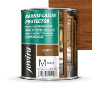 JOVIRA PINTURAS Lasure Protecteur Mat. Protège, décore et embellit tous les types de bois. (750 Millilitres, Chêne)