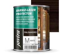 JOVIRA PINTURAS Lasure Protecteur Mat. Protège, décore et embellit tous les types de bois. (750 Millilitres, Palissandre)