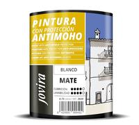 JOVIRA PINTURAS Peinture Anti-Moisissures, prévient les moisissures, résiste à l'apparition de moisissures sur les murs, aspect mat Blanc (750 Mililitres, Blanc)