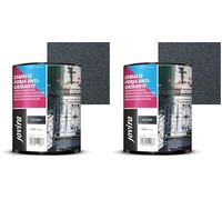 JOVIRA PINTURAS Peinture Anti-Rouille Fer Forgé Protection et décoration sur fer. (750 millilitres, Gris Acier) (Lot de 2)